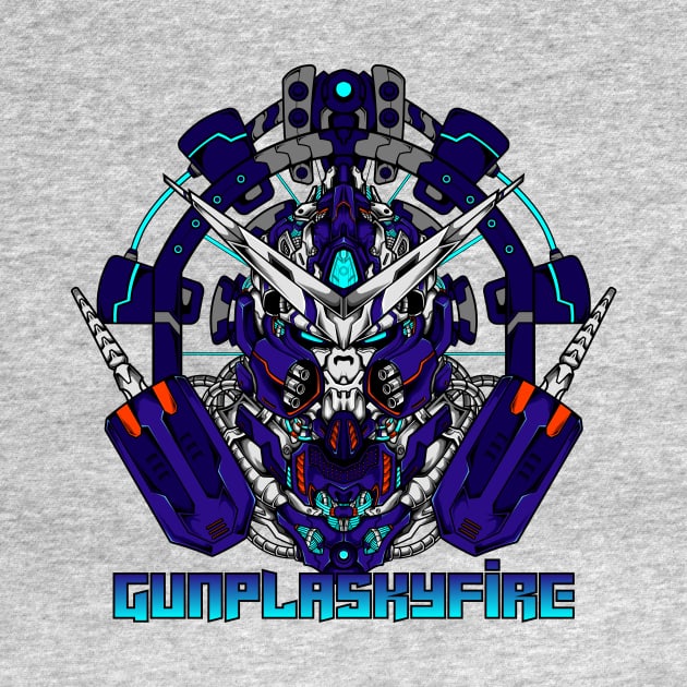 gunplaskyfire logo by Gunplaskyfire